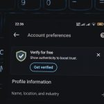 I got text verification instead of video!